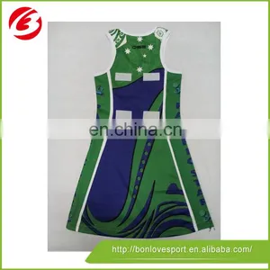 High Resolution Sports Wholesale Netball Jersey thumbnail-1