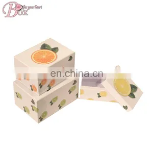 Wholesale Custom New Style Fruit Pattern Paper Storage Box thumbnail-1