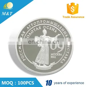 Custom Made Souvenir Memorabilia Challenge Fake Gold Engraved Unique Silver Coin thumbnail-6