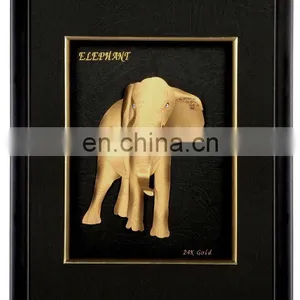 24k Gold Indian Elephant God thumbnail-1