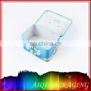 Wholesale Magnetic Special Customized Metal Tin Money Box With Lock and Key thumbnail-3