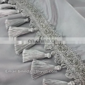 Decorative Round Tassels Table Cloth for Decoration Fringe thumbnail-4