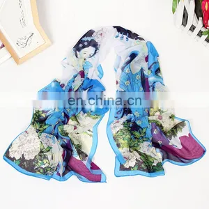 Whloesale Cheap Fashion Polyester Chiffon Scarf thumbnail-3
