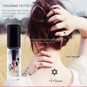 FC2 1g White/ Colorful Tattoo Gum Water -base Body Glue Body Art thumbnail-1