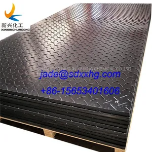 Anti-slip Heavy Equipment Mud Mats / Ground Protection Mat / Temporary Road Mat thumbnail-2