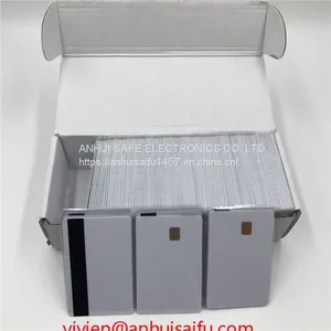 Inkjet SLE4442 Chip Card With Hico 3-track Magnetic Strip thumbnail-3