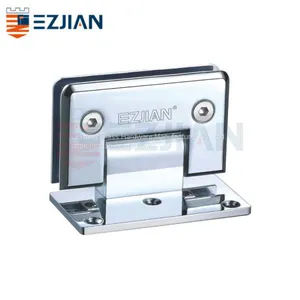 Shower Hinge--Wall to Glass 90° One Way EJ-1002 thumbnail-1