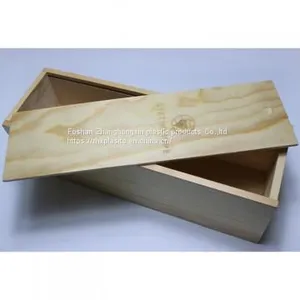 Wooden Wine Box Crate for Vintage Shabby Chic Storage thumbnail-1