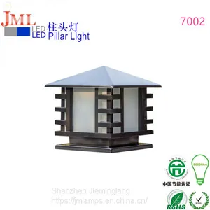 Square Aluminum Modern Design Solar Garden Led Wall Pack Light JML-WLL-C7002 thumbnail-1