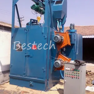 Single Hook Shot Blast Cleaning Machine for Cylinder thumbnail-2