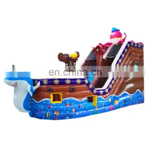Commercial Inflatable Octopus Pirates Slide Castle House, PVC Inflatable Slide Bouncer Castle For Adult and Kids thumbnail-1