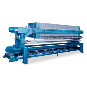 Xmzy Pressure Filtration Equipment Filter Press Program Controlled Full Automatic High Efficiency Program Controlled Auto Industrial Waste Water Treatment Chamber Membrane Plate Filter Press Machine for Sludge Dewatering Wastewater Sludge Dewatering thumbnail-5