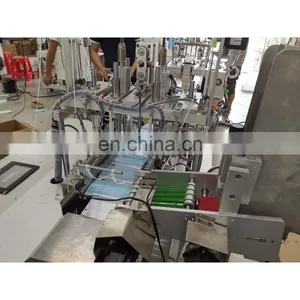 High Speed Servo Motor Earloop Welding Machine Automatic Face Mask Making Earloop Welding Machine thumbnail-4