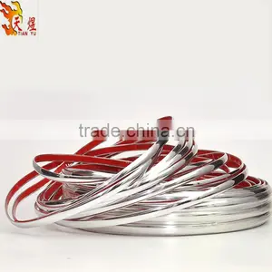 Pvc Plastic D Shape Extrusion Profile Self Adhensive Plastic Strip thumbnail-6