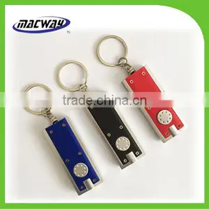 Square LED Keychain Light Key Fob Lighting thumbnail-1