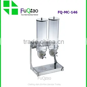 Hotel Equipment 3.5L Stainless Steel Cereal Dispenser for Hotel Restaurant Quality Choice thumbnail-1