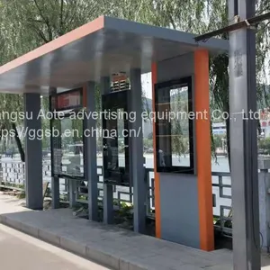 Public Fault Reporting Bus Shelter Platform Intelligent Bus Shelter Billboard Manufacturer thumbnail-5