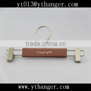 CY-663 Little Children Wooden Hanger Cute Boys Clothes Hanger With Girl Dress Hanger Supplier's Choice thumbnail-2