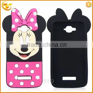 Cartoon Silicon Cover for Alcatel One Touch Pop c7 thumbnail-1