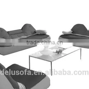 Sectional Sofa Design,modern Furniture Sofa, White With Orange Color thumbnail-1