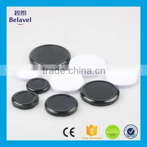 Cheap Rice Black White Metal Screw Cap Glass Jar Tin Lid thumbnail-1