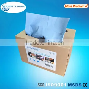 Industrial Nonwoven Cleaning Oil Absorbent Cloths & Wipes Perforated Roll thumbnail-3