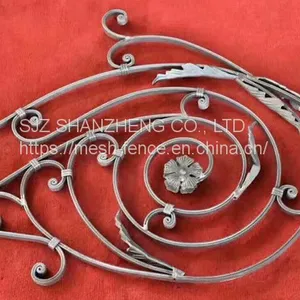 Wrought Iron Ornaments/ Wrought Iron Elements/ Wrought Iron Component thumbnail-1