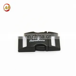 Hot Sale Customized Matte Black Zinc Alloy Side Release Buckle for Dog Collars Heavy Duty Quick Release Buckle for Bags thumbnail-1