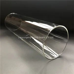 Fire Polishing Quartz Glass Tube Large Diameter Quartz Tube thumbnail-3