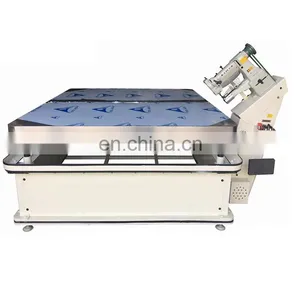Factory Tape Edge Machine Hemming Machine Semi-automatic Shuttleless Sewing Machine thumbnail-1