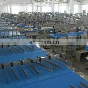 Manufacturer Full Servo Drive Dumpling Flow Wrapper Machine for Food Packing Machine China Bag Making Hot Sealer Reciprocating thumbnail-4