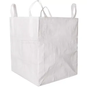 Professional Tools Trade Assurance Pp Jumbo Fibc 1Ton Bag For Sand Container Fibc Ton White Jumbo Pp Ton Bag thumbnail-3