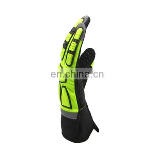 High Quality Wholesale Heavy Duty Industrial TPR Anti Impact Cut Resistant Safety Mechanic Gloves For Working thumbnail-2