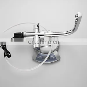 Dual Handle Cold/Hot Brass Kitchen Faucet Chrome Plated Kitchen Faucet thumbnail-2