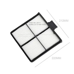 51186-41990 87529500 YN50V01015P3P Cabin Air Filter for Kobelco SK200-5 SK200-6 thumbnail-1