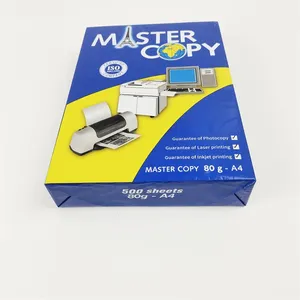 Best Quality Manufacturer 100% A4 Paper 70gsm 80gsm 500 Sheets Computer Printing Copy Paper for Office Use MAIL+kala@sdzlzy.com thumbnail-1