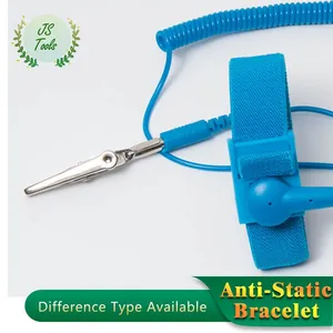 Anti-Static Bracelet Electrostatic ESD Discharge Cable Wrist Band Strap thumbnail-2