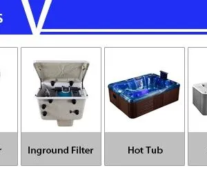 Spa Bath Massage Outdoor Round Whirlpool Spas Tub thumbnail-3