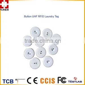 VT-85Y Small Round Waterproof Button Passive RFID Clothes Laundry Tag thumbnail-1