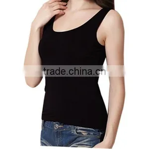 2014 Custom Sex Style Tank Top for Women /vest for Ladies From China Garment Factory thumbnail-2