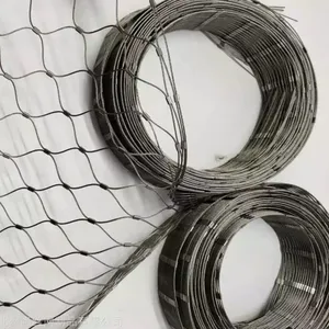 China Factory Black Oxide Stainless Steel Rope Wire Mesh thumbnail-1