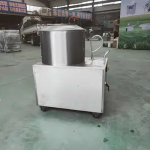 Complete Potato Chips Production Line With Peeling Cutting Cleaning Blanching Frying thumbnail-1