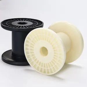 Professional Industrial Long-Term Wire Drum Spool Plastic Custom Loop H-shaped Steel Wheel Power Cord Pulley Moulding Processing thumbnail-5