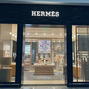 High Transparency Crystal PVC Rolling Door | Perfect for Shopping Malls & Retail Shops thumbnail-1