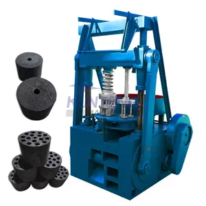 Automatic Charcoal Powder Stamping Machine Polygonal Charcoal Making Machine EPC thumbnail-1