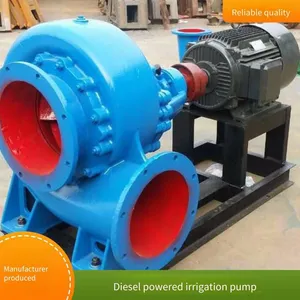 Volute-type Farmland Irrigation Pump, 25-horsepower Diesel Engine Water Pump, Trailer-type Mixed-flow Pump thumbnail-1