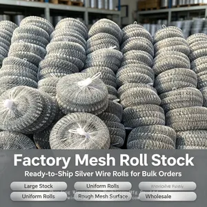 Tightly Woven Galvanized Metal Scourer Ball No Loose Wires Heavy‑Duty Cookware Cleaner Wholesale thumbnail-2