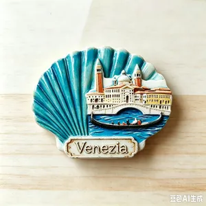 OEM ODM Custom Resin Fridge Magnet Tourist Souvenir 3D Decorative Refrigerator Magnet Crafts thumbnail-5