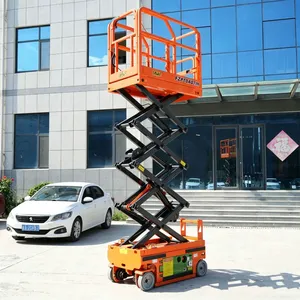Factory Outlet 4.5M Small Scissor Aerial Working Platform Lift Manufacturer thumbnail-1