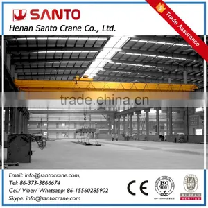 Santo Improved Double Girder Industrial Overhead Bridge Crane 65 Ton Monorail Crane thumbnail-1